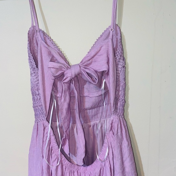 LILAC CROCHET, WRAP TIE, BLACK/ GRAY BODYCON - Picture 11 of 17